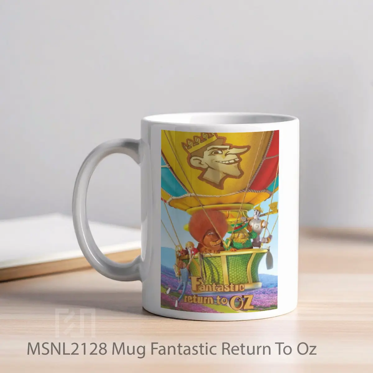 Mug Fantastic Return To Oz Gelas Keramik Tema Film MSNL2128 - Tampak Kiri