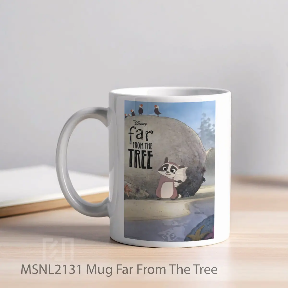 Mug Far From The Tree Gelas Keramik Tema Film MSNL2131 - Tampak Kiri