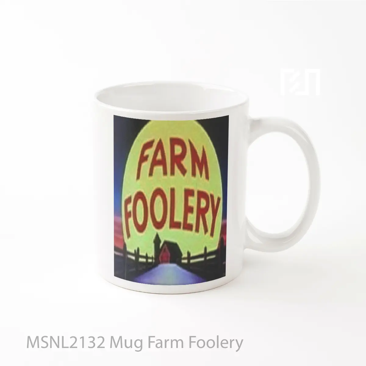 Mug Farm Foolery Gelas Keramik Tema Film MSNL2132