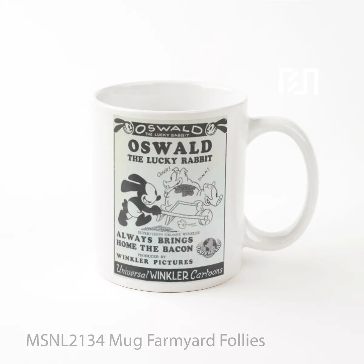 Mug Farmyard Follies Gelas Keramik Tema Film MSNL2134