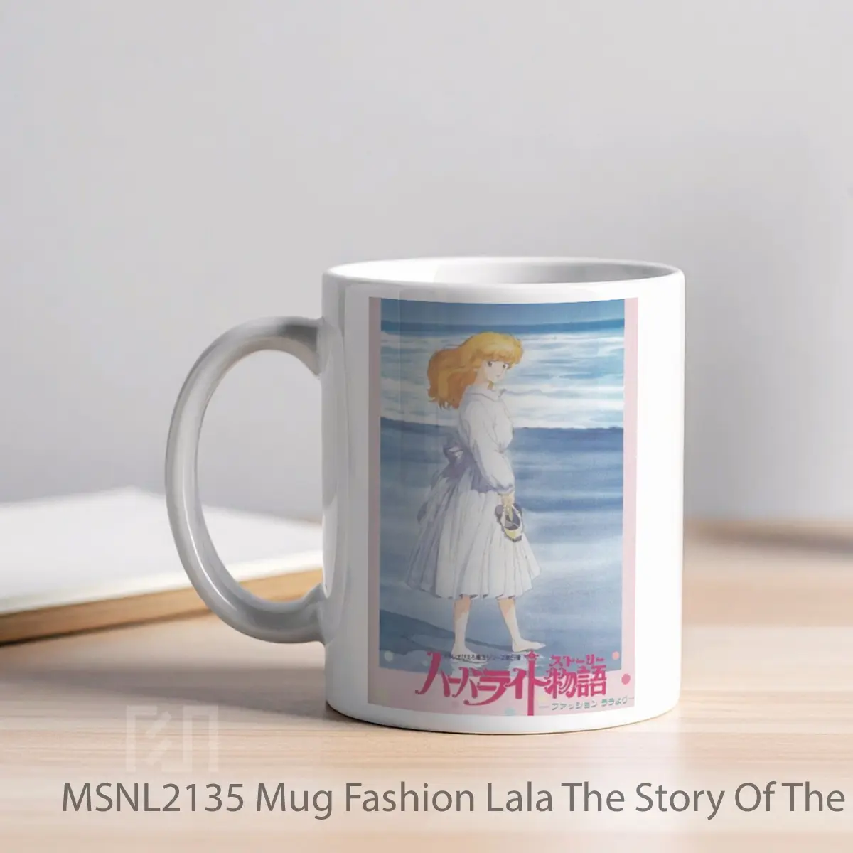 Mug Fashion Lala The Story Of The Harbour Light Gelas Keramik Tema Film MSNL2135 - Tampak Kiri