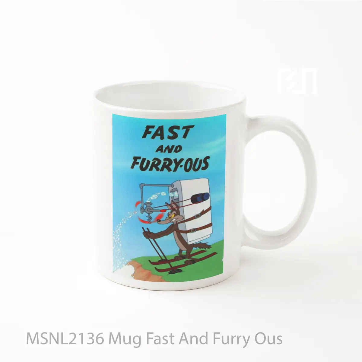 Mug Fast And Furry Ous Gelas Keramik Tema Film MSNL2136