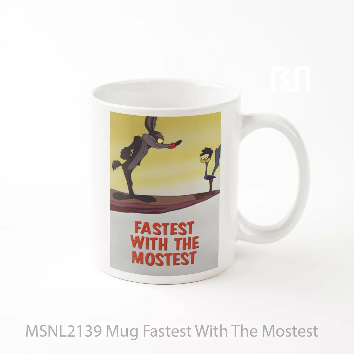 Mug Fastest With The Mostest Gelas Keramik Tema Film MSNL2139