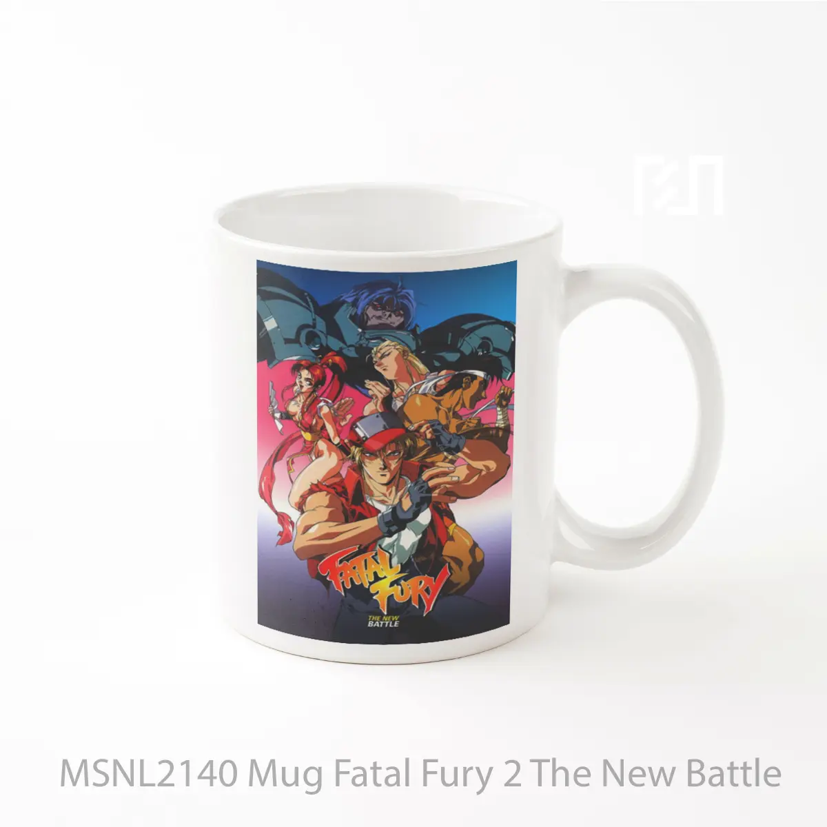 Mug Fatal Fury 2 The New Battle Gelas Keramik Tema Film MSNL2140