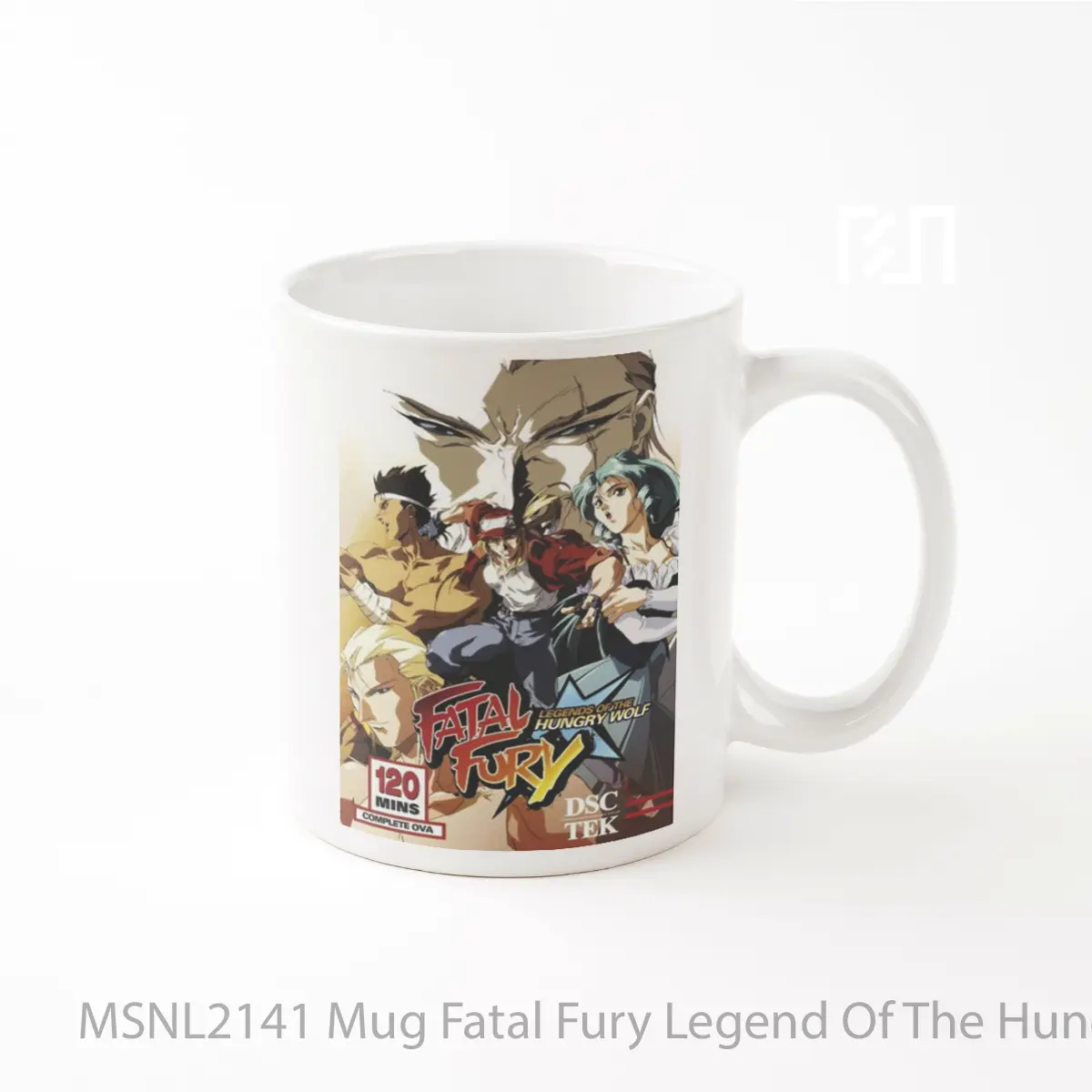 Mug Fatal Fury Legend Of The Hungry Wolf Gelas Keramik Tema Film MSNL2141