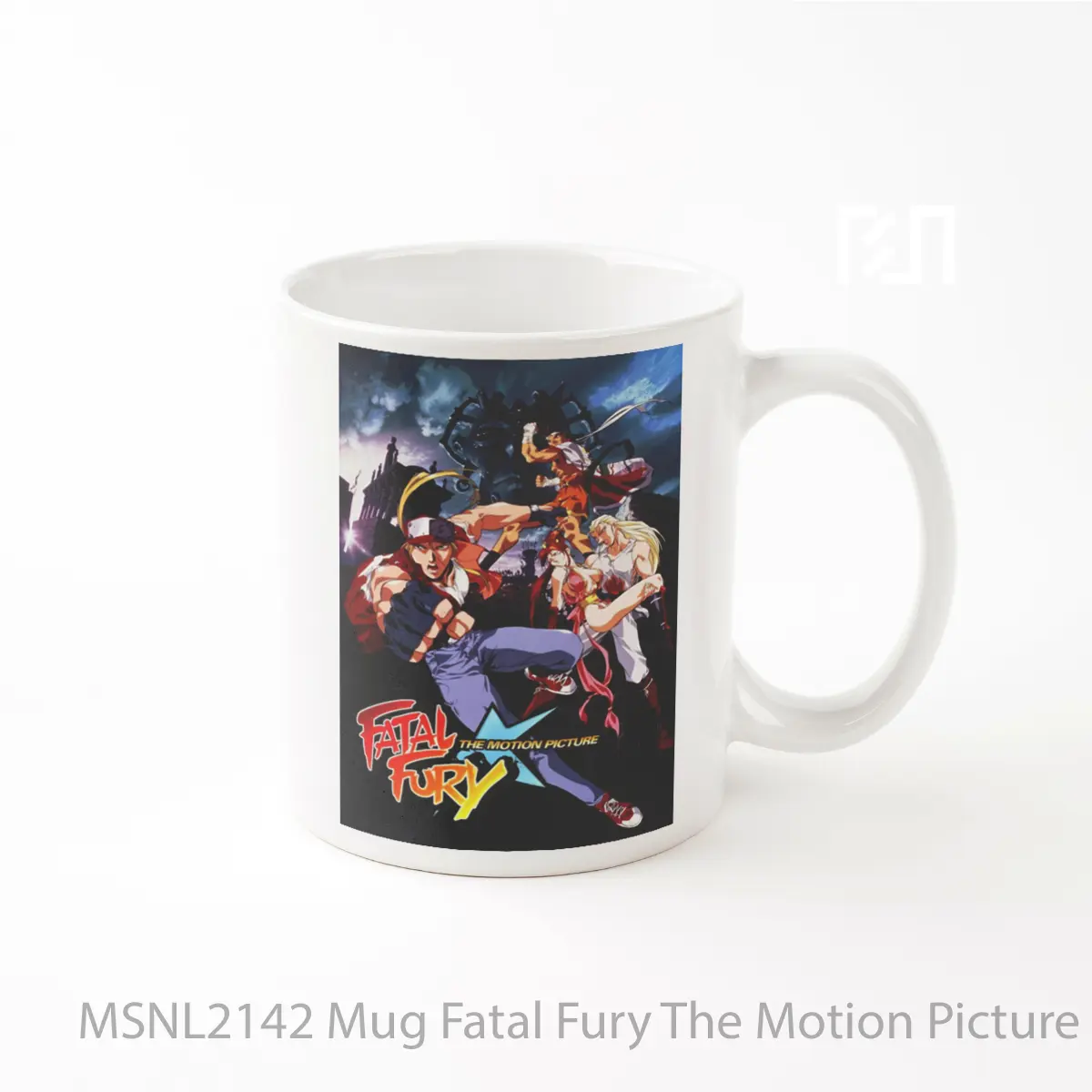 Mug Fatal Fury The Motion Picture Gelas Keramik Tema Film MSNL2142