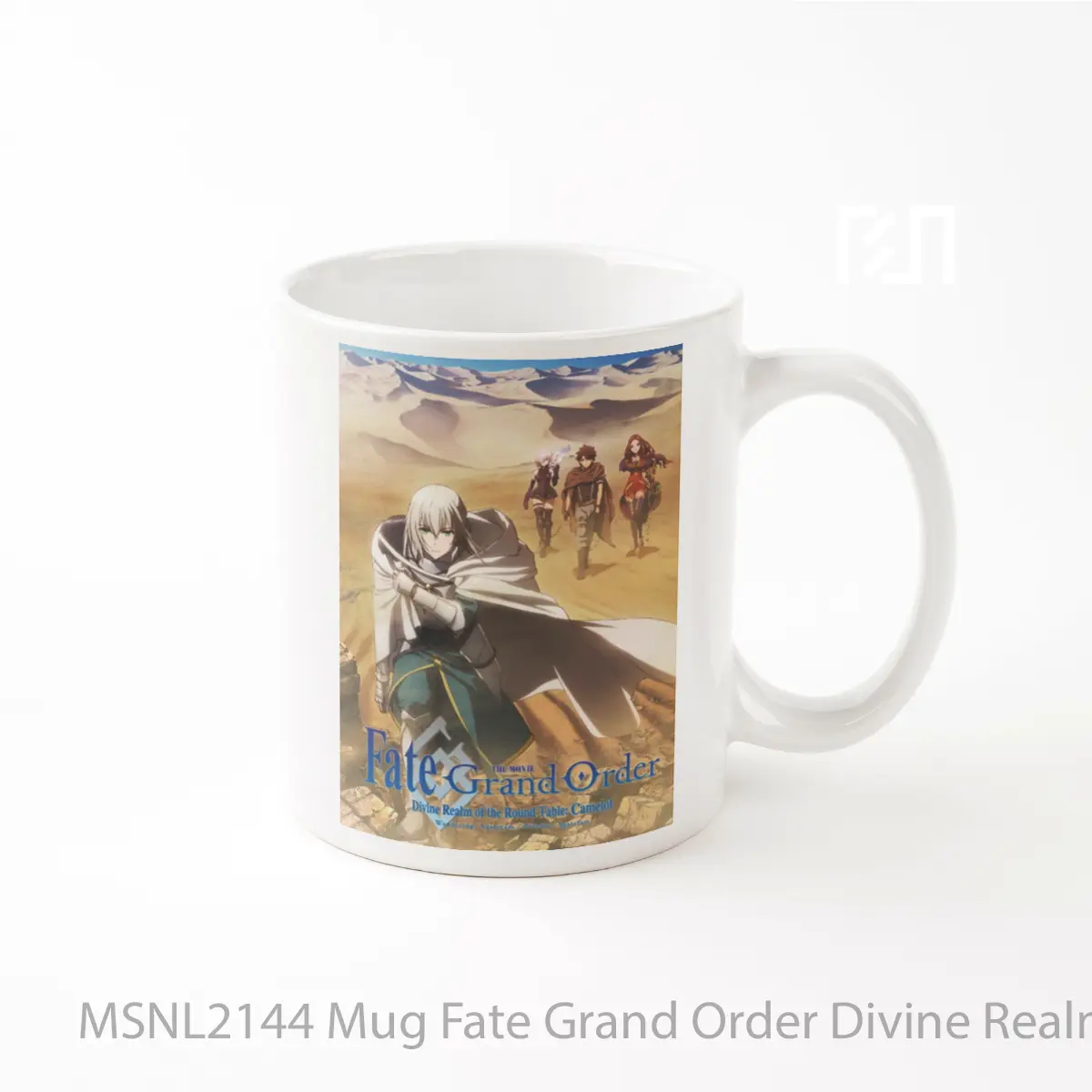 Mug Fate Grand Order Divine Realm Of The Round Table Camelot Wandering Agateram Gelas Keramik Tema Film MSNL2144