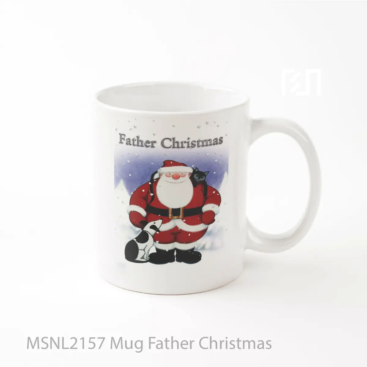 Mug Father Christmas Gelas Keramik Tema Film MSNL2157