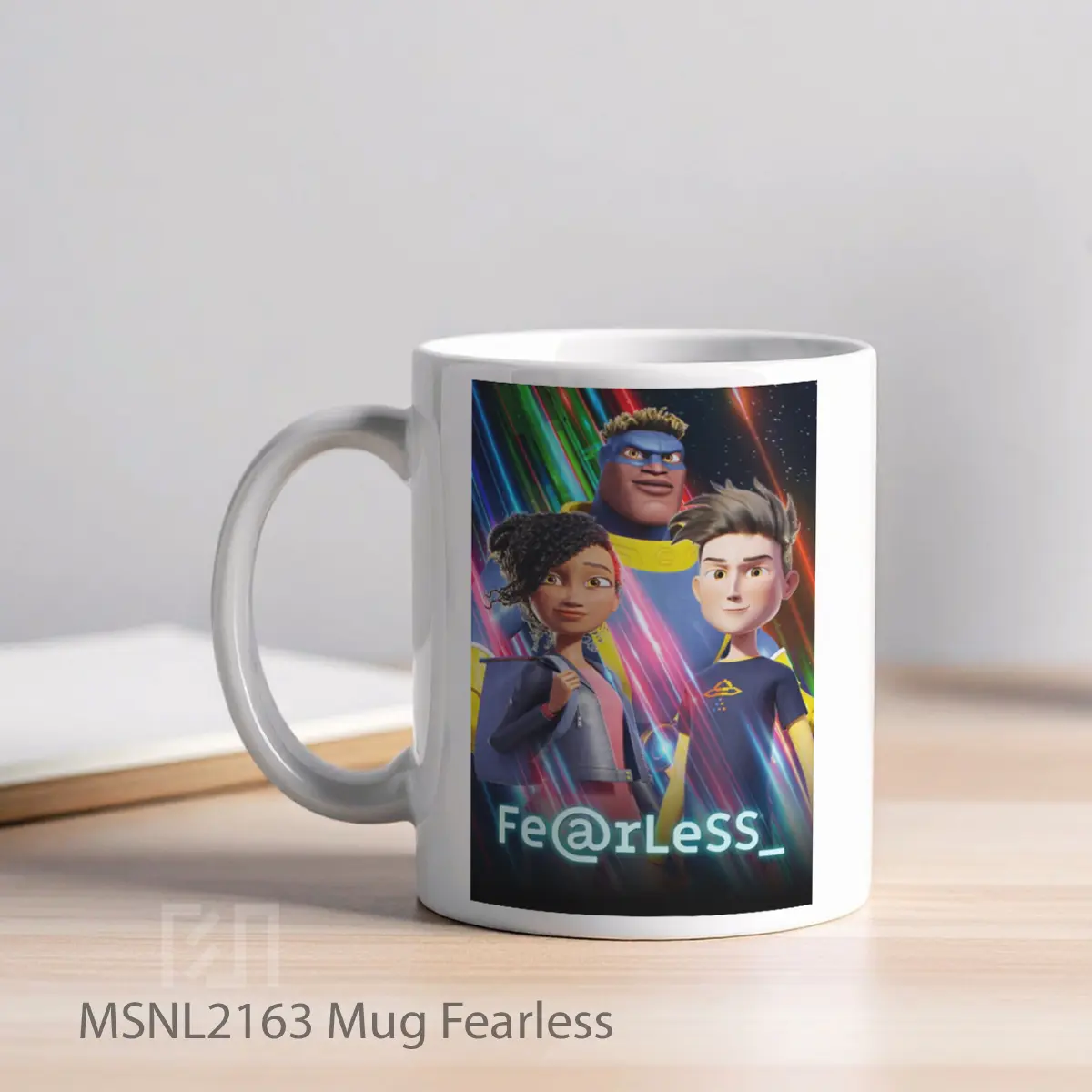 Mug Fearless Gelas Keramik Tema Film MSNL2163 - Tampak Kiri