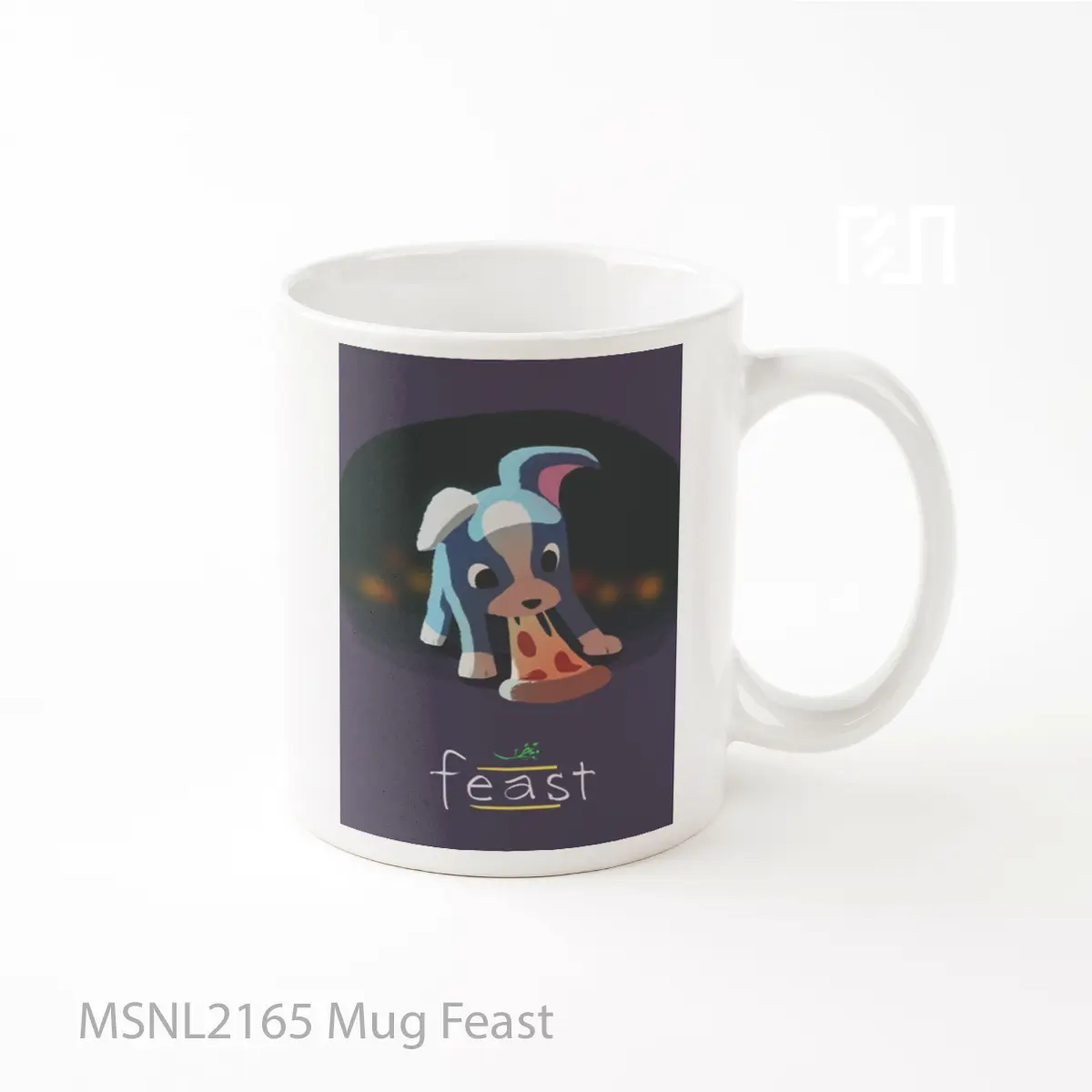 Mug Feast Gelas Keramik Tema Film MSNL2165