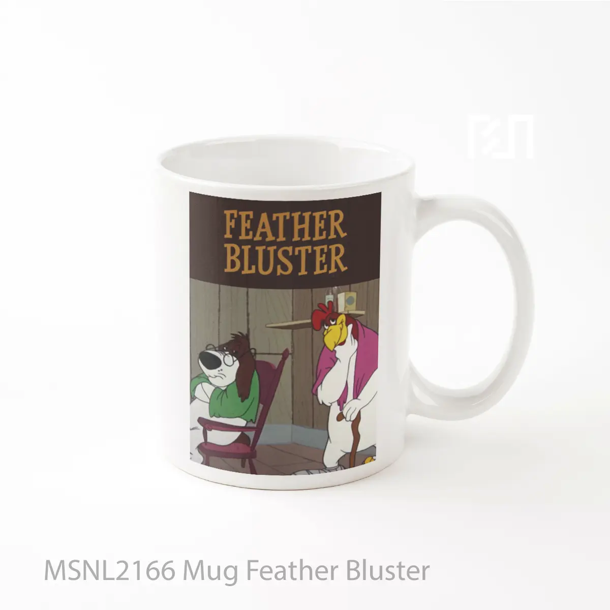 Mug Feather Bluster Gelas Keramik Tema Film MSNL2166