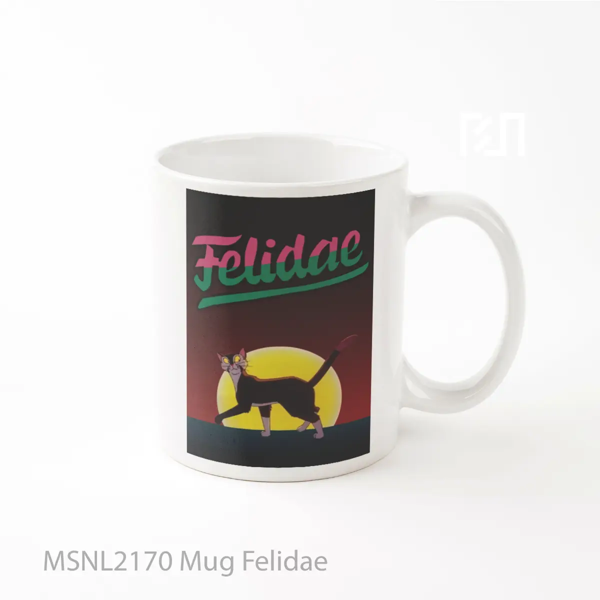 Mug Felidae Gelas Keramik Tema Film MSNL2170