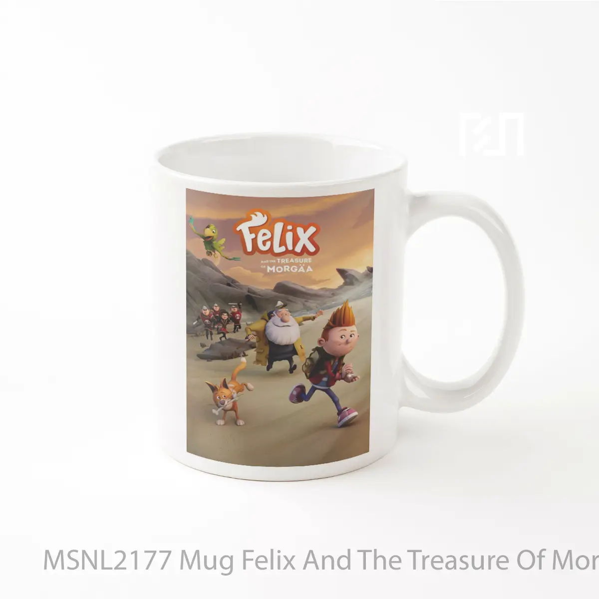Mug Felix And The Treasure Of Morg A Gelas Keramik Tema Film MSNL2177
