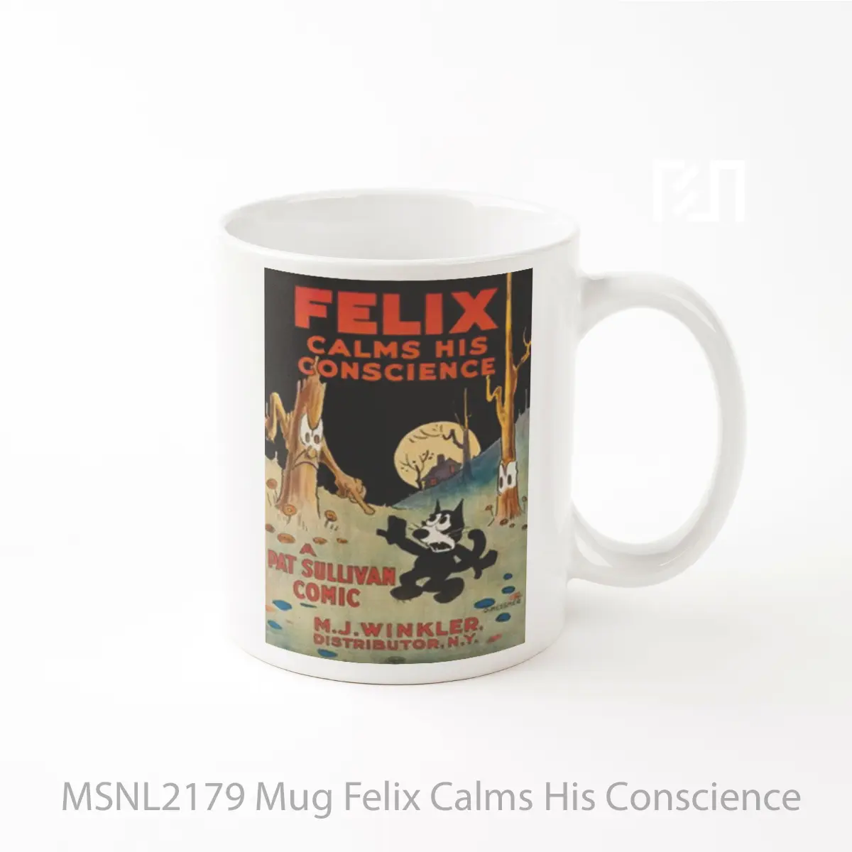 Mug Felix Calms His Conscience Gelas Keramik Tema Film MSNL2179
