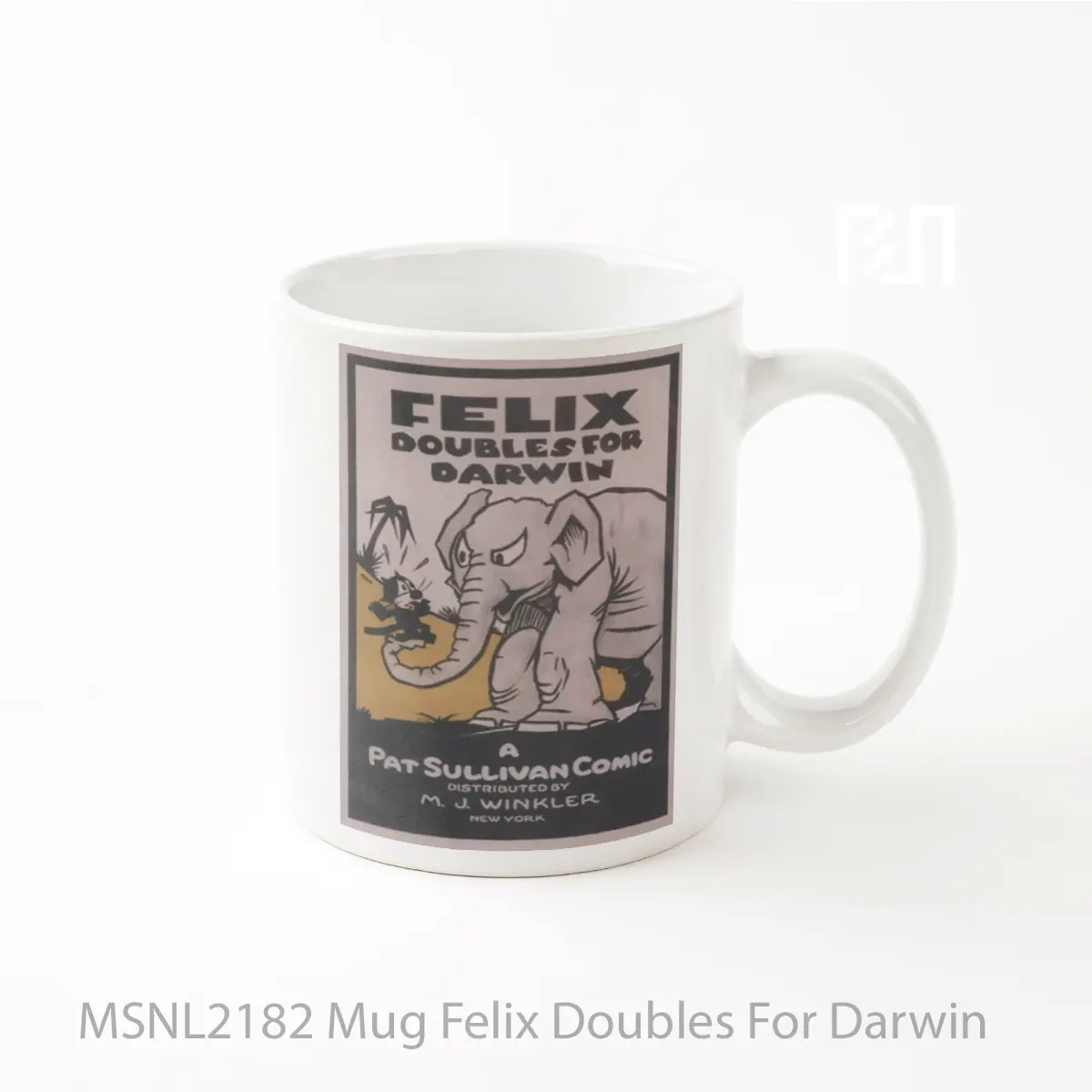 Mug Felix Doubles For Darwin Gelas Keramik Tema Film MSNL2182