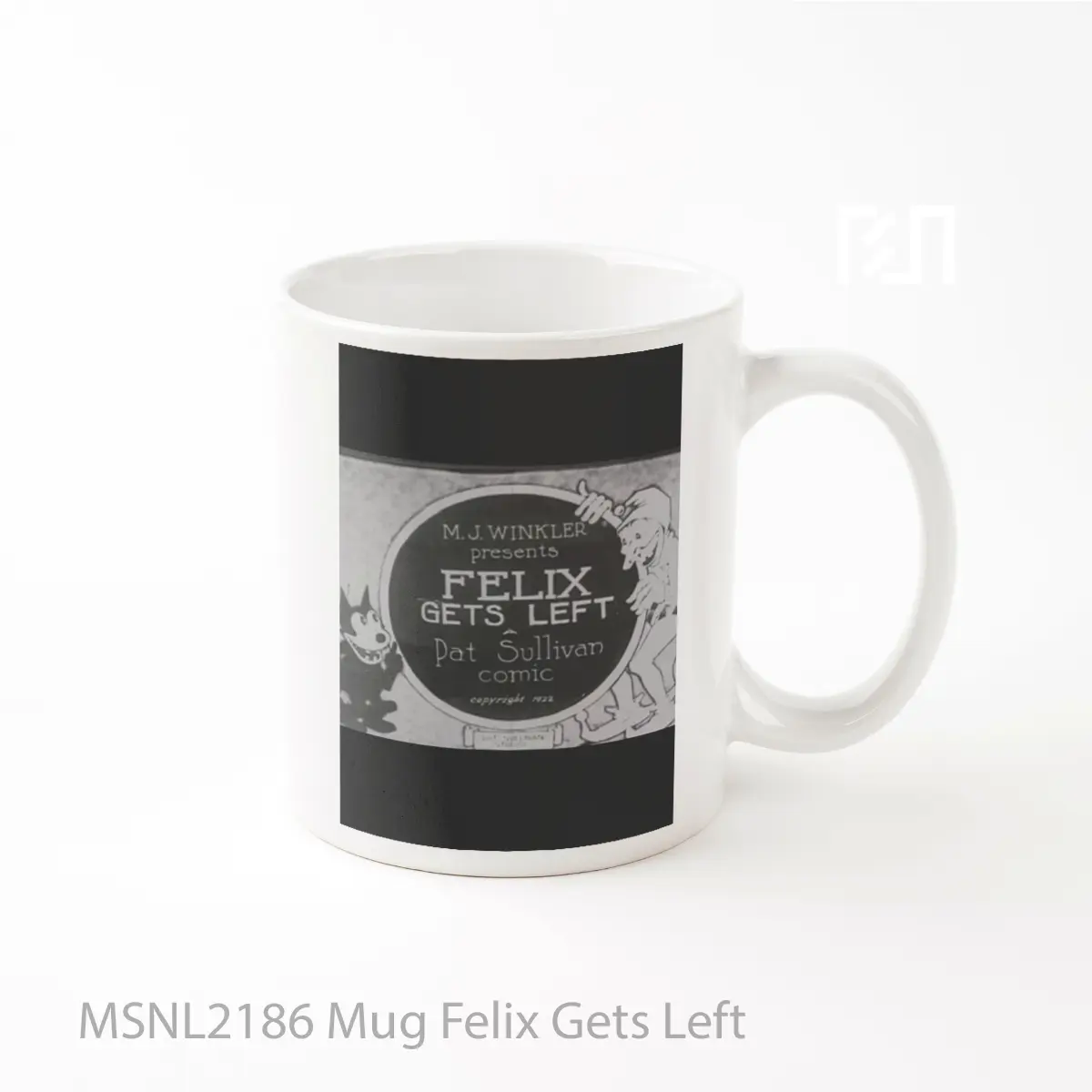 Mug Felix Gets Left Gelas Keramik Tema Film MSNL2186