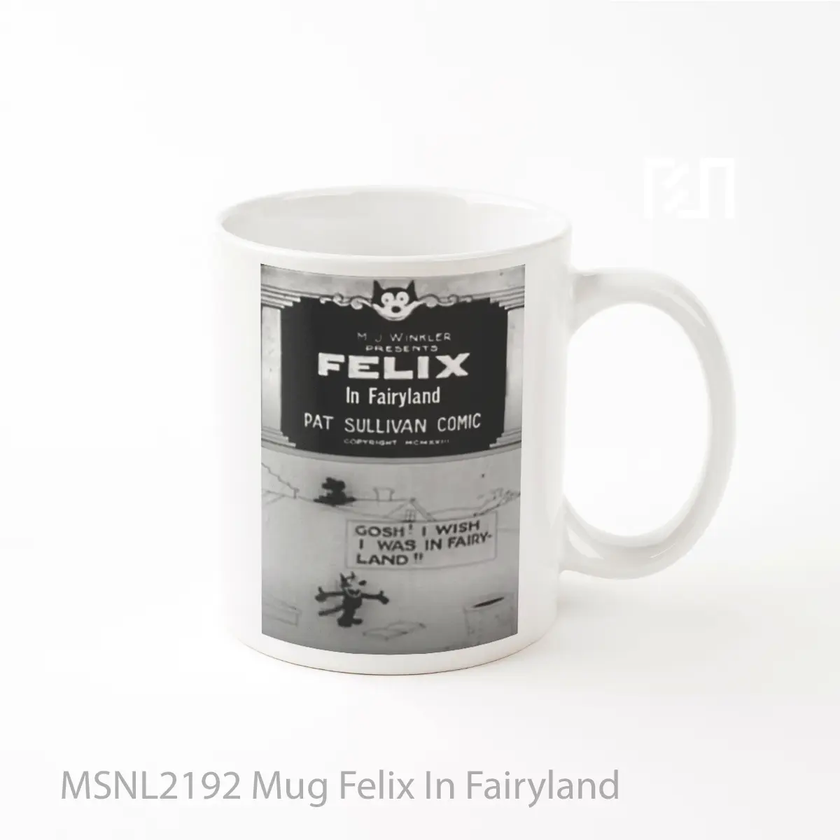 Mug Felix In Fairyland Gelas Keramik Tema Film MSNL2192