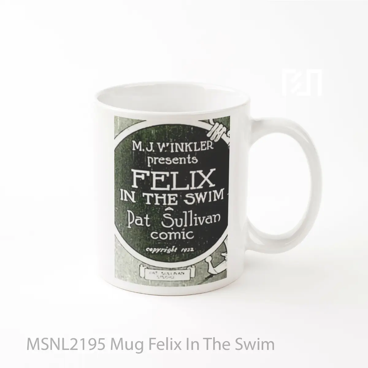 Mug Felix In The Swim Gelas Keramik Tema Film MSNL2195