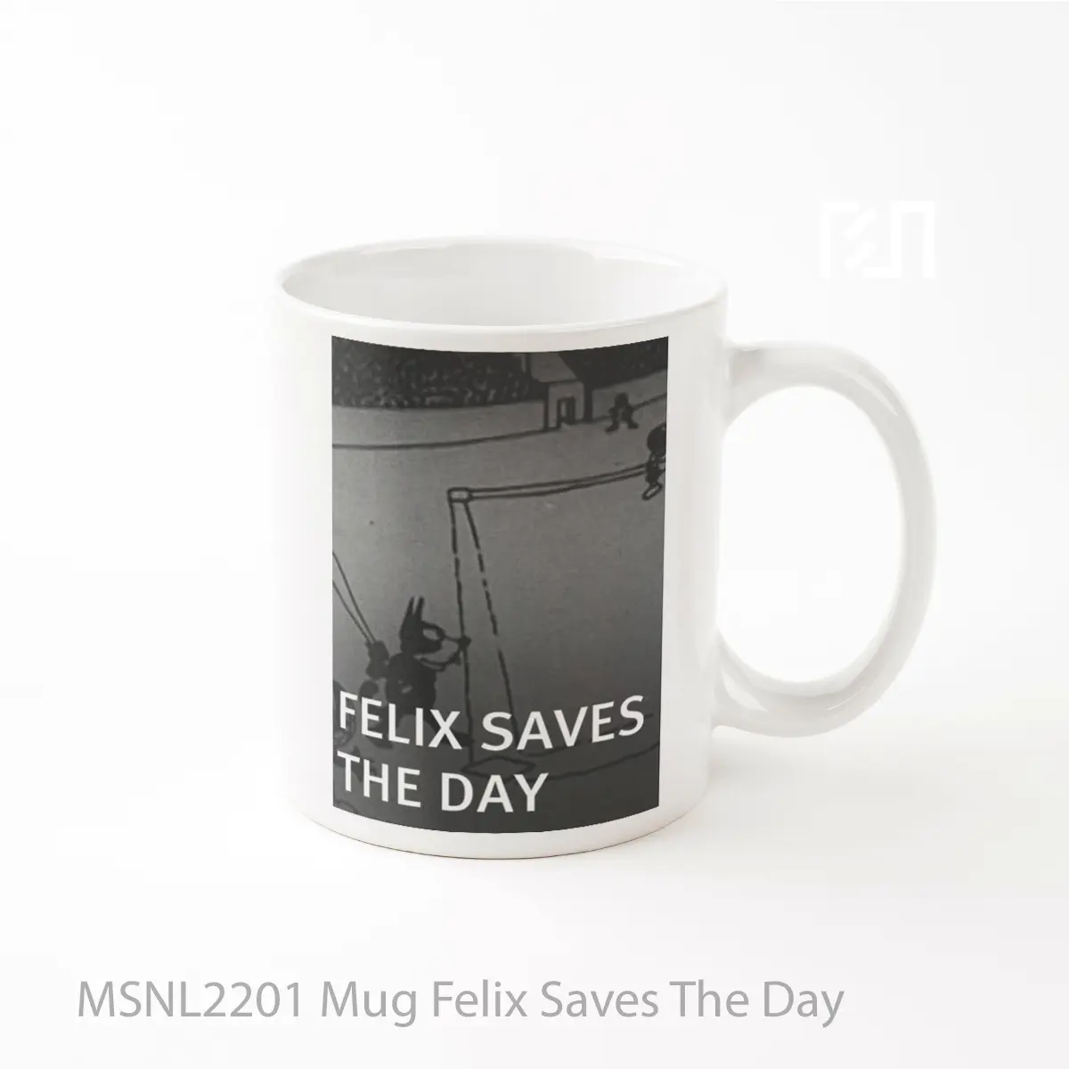 Mug Felix Saves The Day Gelas Keramik Tema Film MSNL2201