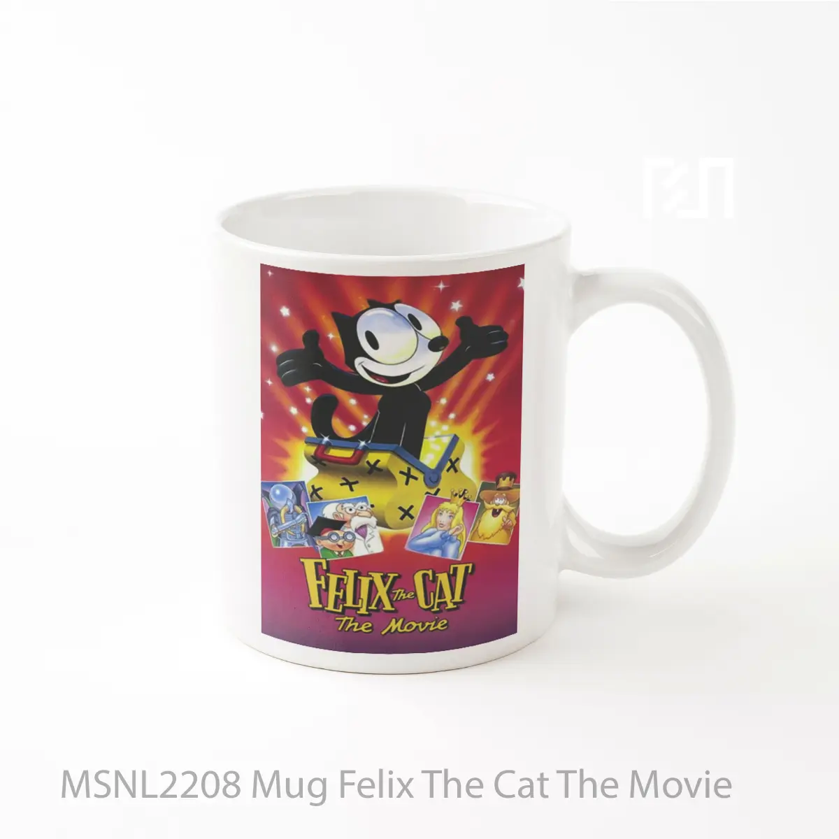 Mug Felix The Cat The Movie Gelas Keramik Tema Film MSNL2208