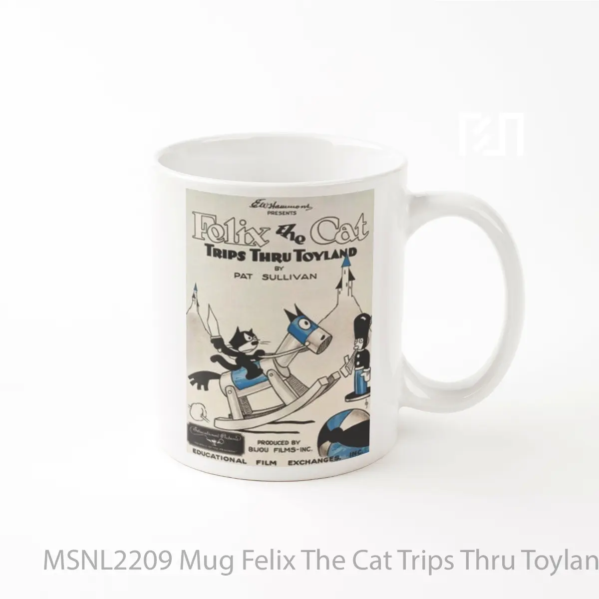 Mug Felix The Cat Trips Thru Toyland Gelas Keramik Tema Film MSNL2209