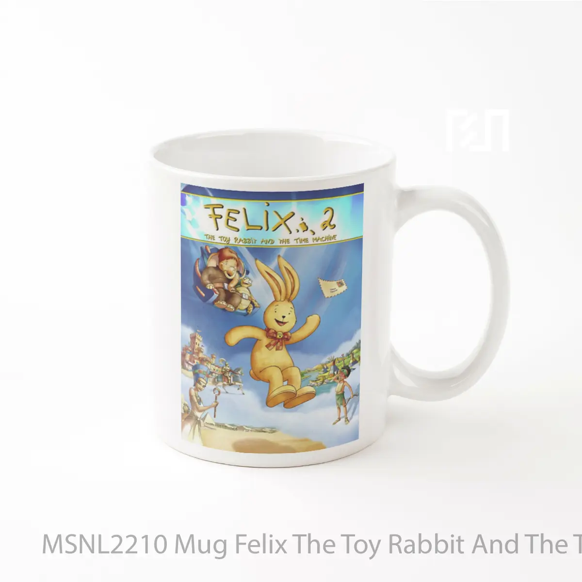 Mug Felix The Toy Rabbit And The Time Machine Gelas Keramik Tema Film MSNL2210