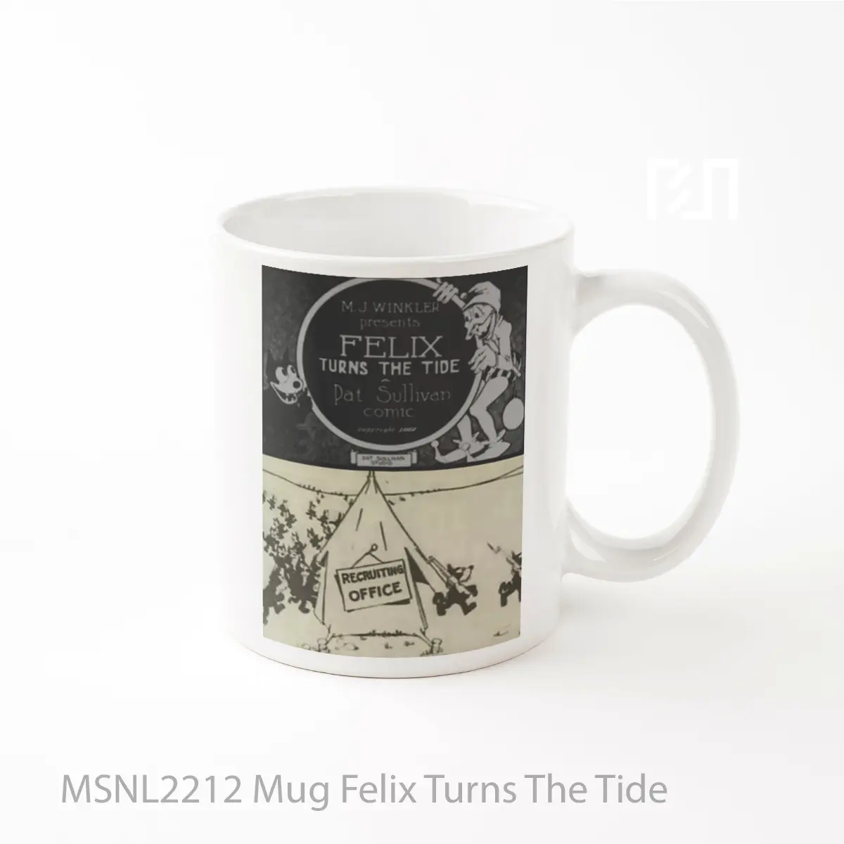 Mug Felix Turns The Tide Gelas Keramik Tema Film MSNL2212