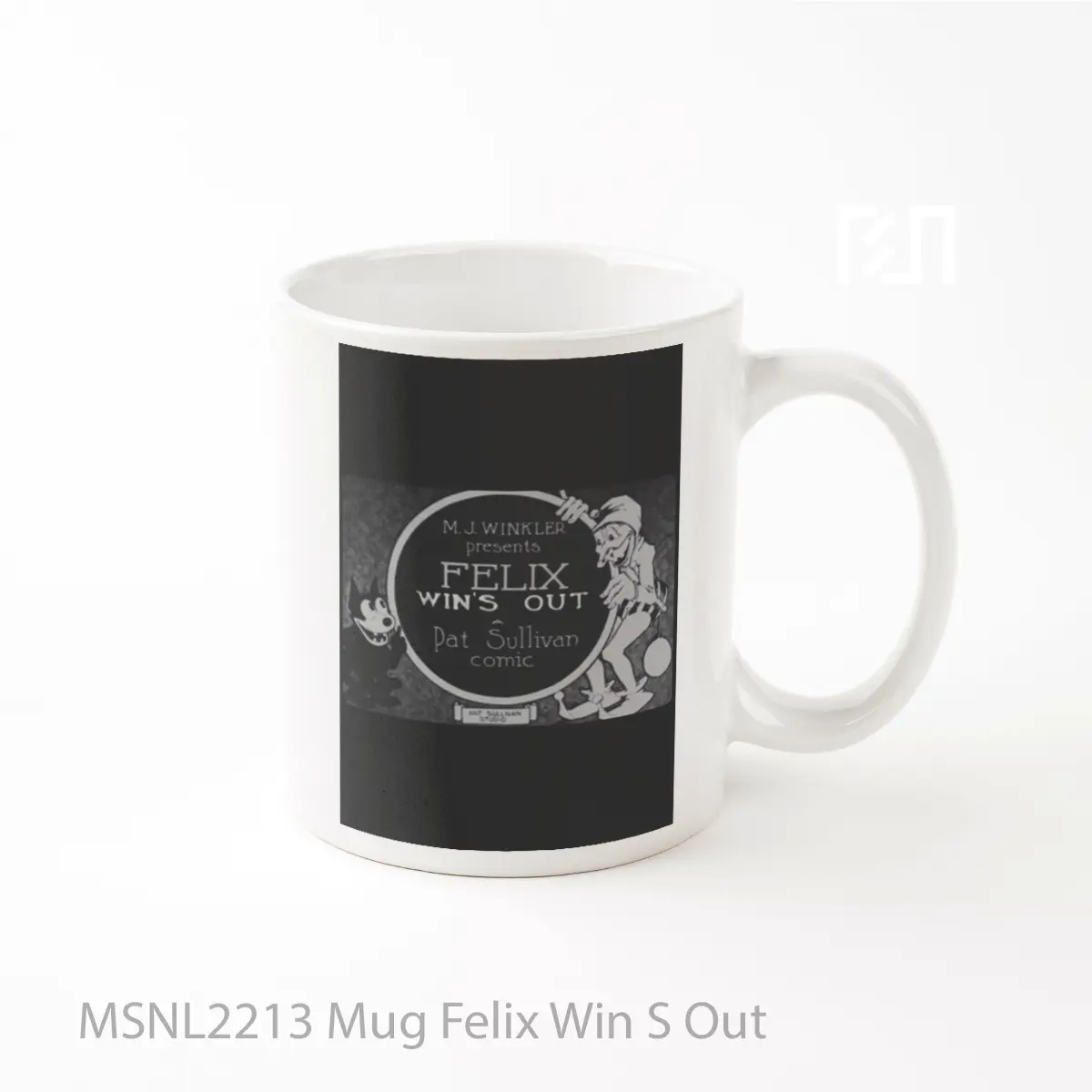 Mug Felix Win S Out Gelas Keramik Tema Film MSNL2213