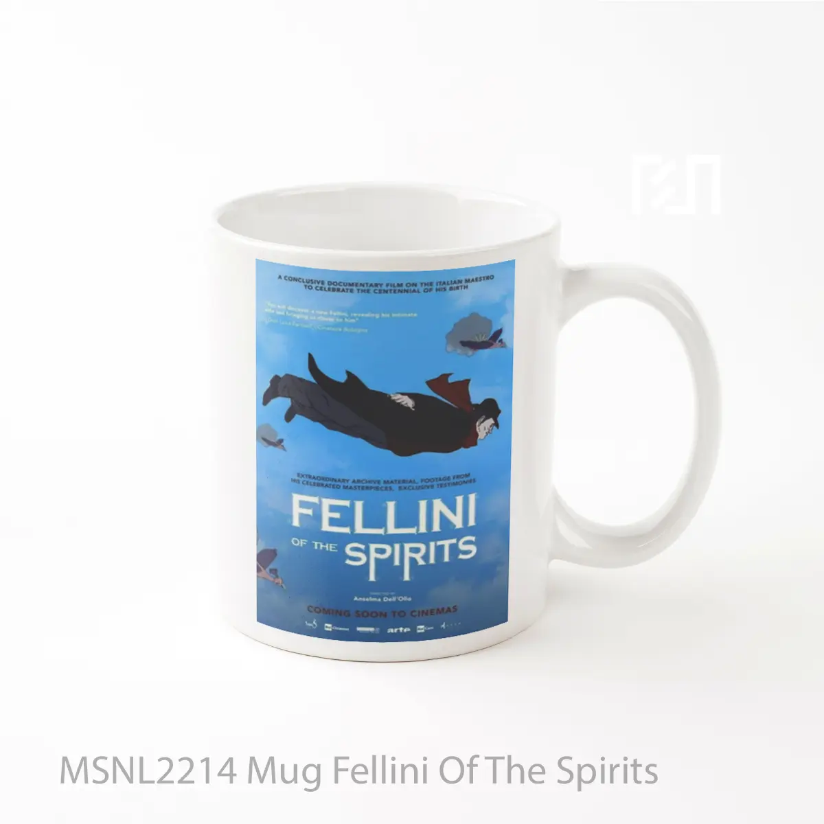 Mug Fellini Of The Spirits Gelas Keramik Tema Film MSNL2214