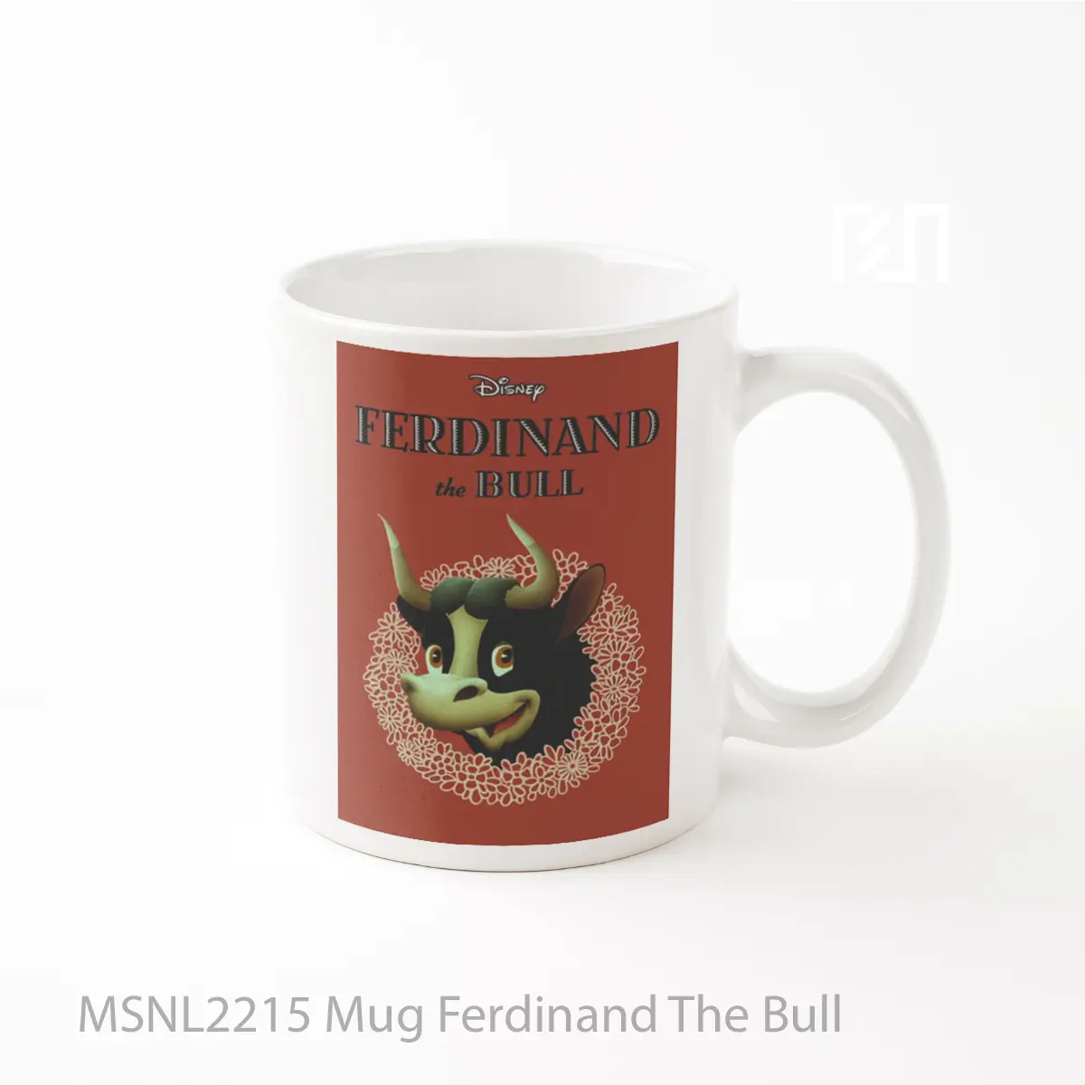 Mug Ferdinand The Bull Gelas Keramik Tema Film MSNL2215