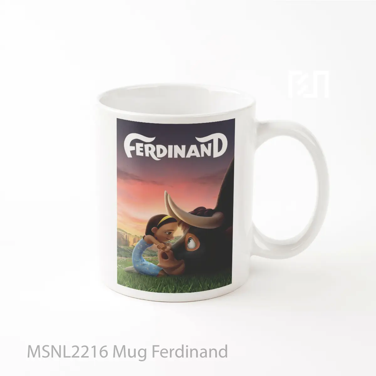 Mug Ferdinand Gelas Keramik Tema Film MSNL2216