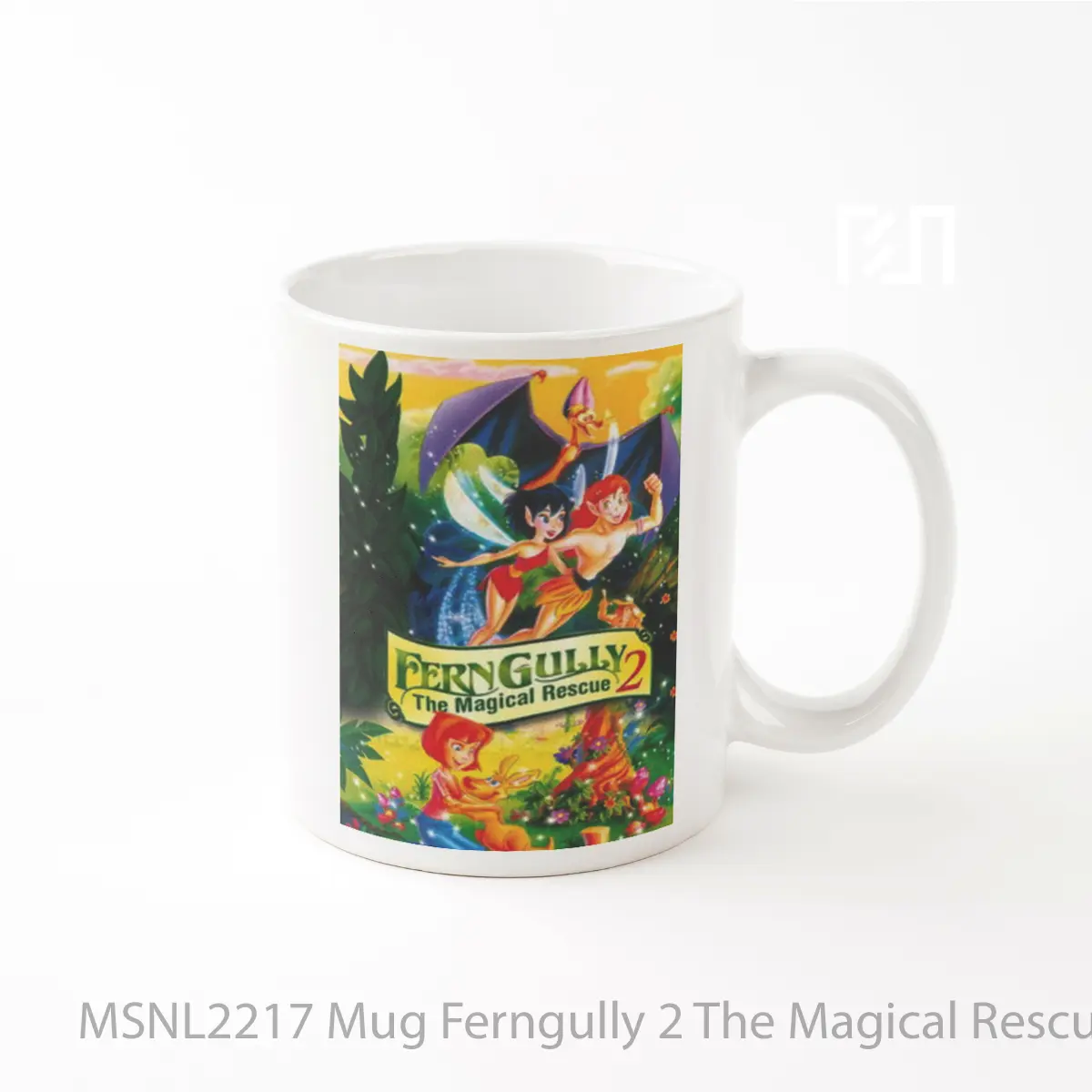 Mug Ferngully 2 The Magical Rescue Gelas Keramik Tema Film MSNL2217