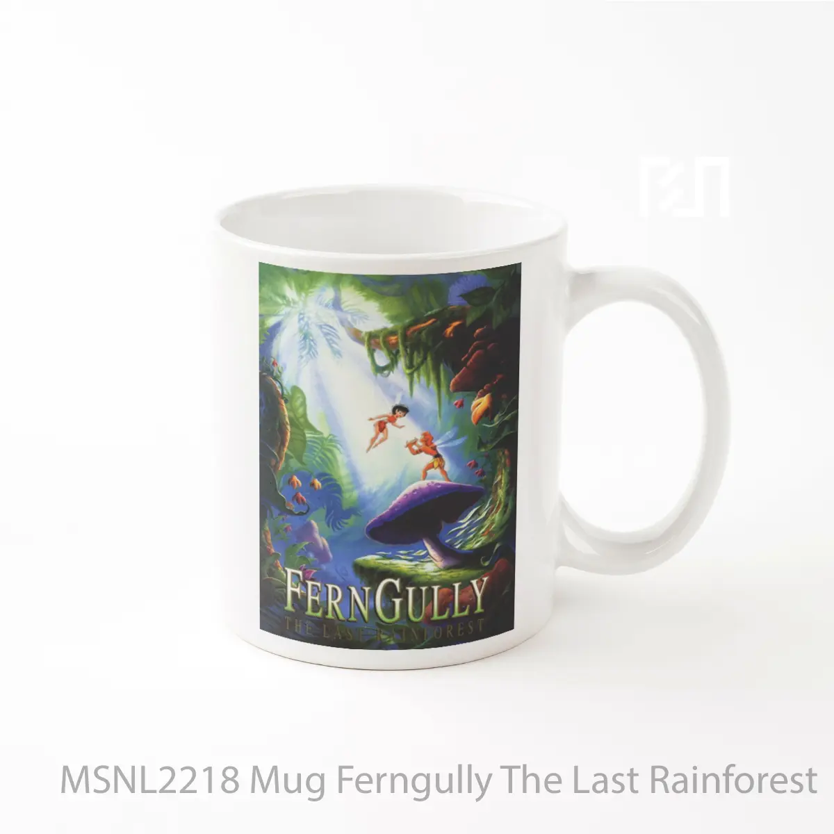 Mug Ferngully The Last Rainforest Gelas Keramik Tema Film MSNL2218