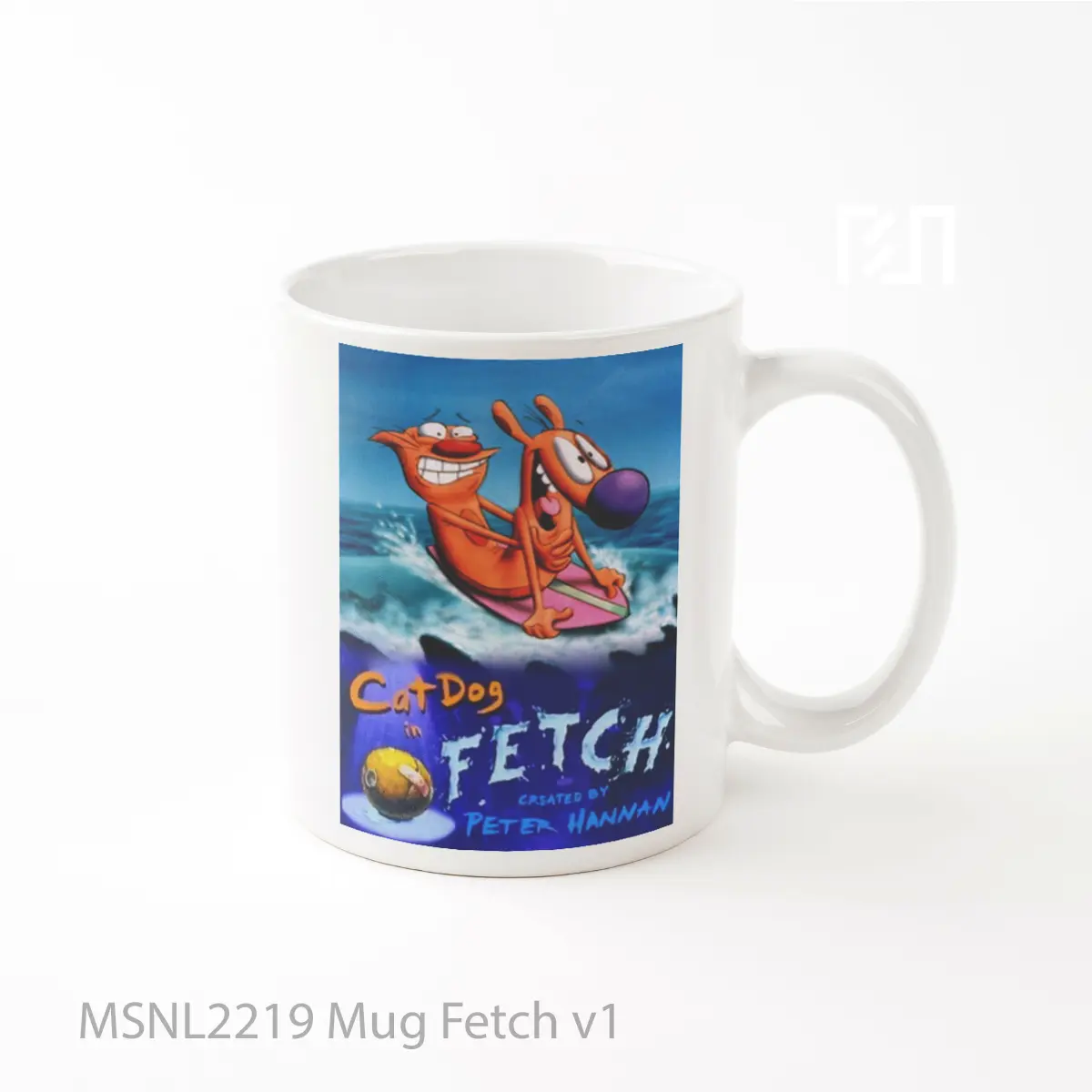 Mug Fetch V1 Gelas Keramik Tema Film MSNL2219