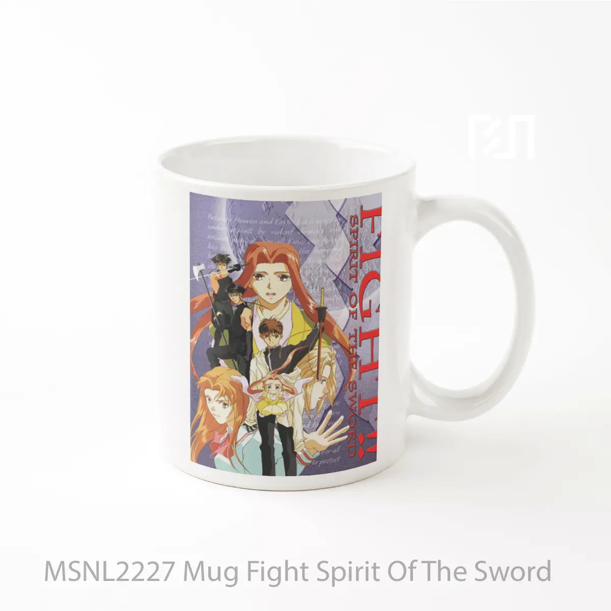 Mug Fight Spirit Of The Sword Gelas Keramik Tema Film MSNL2227