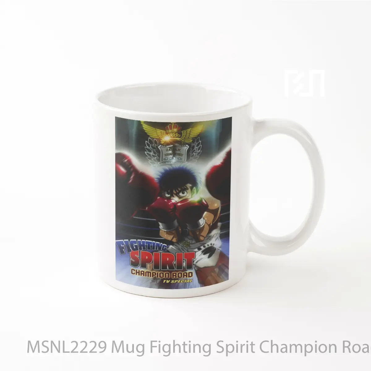 Mug Fighting Spirit Champion Road Gelas Keramik Tema Film MSNL2229
