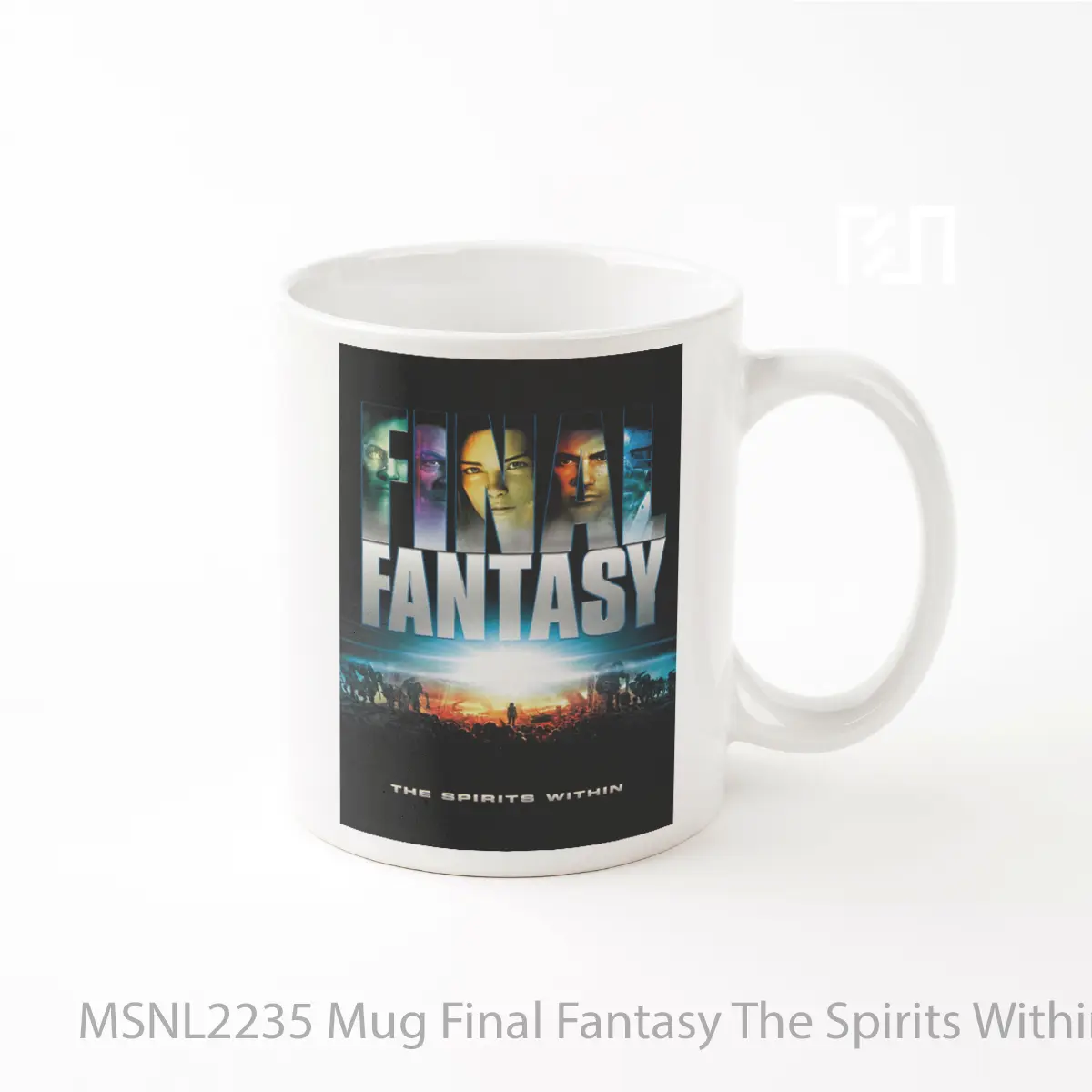 Mug Final Fantasy The Spirits Within Gelas Keramik Tema Film MSNL2235