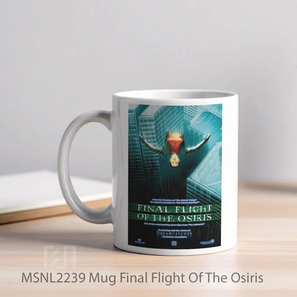 Mug Final Flight Of The Osiris Gelas Keramik Tema Film MSNL2239 - Tampak Kiri