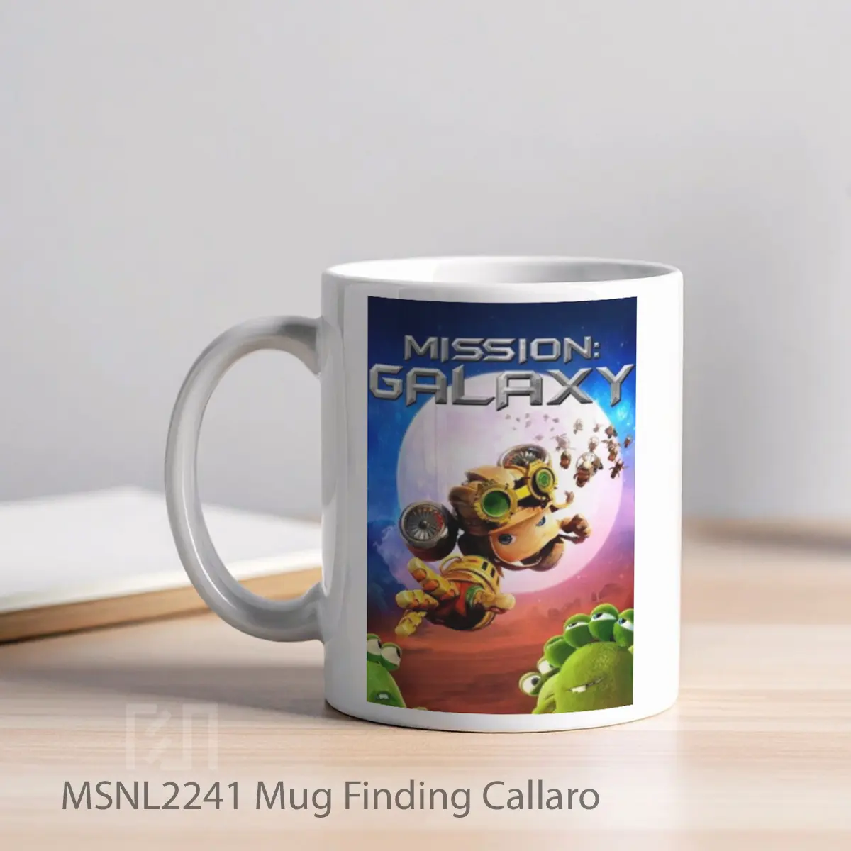 Mug Finding Callaro Gelas Keramik Tema Film MSNL2241 - Tampak Kiri