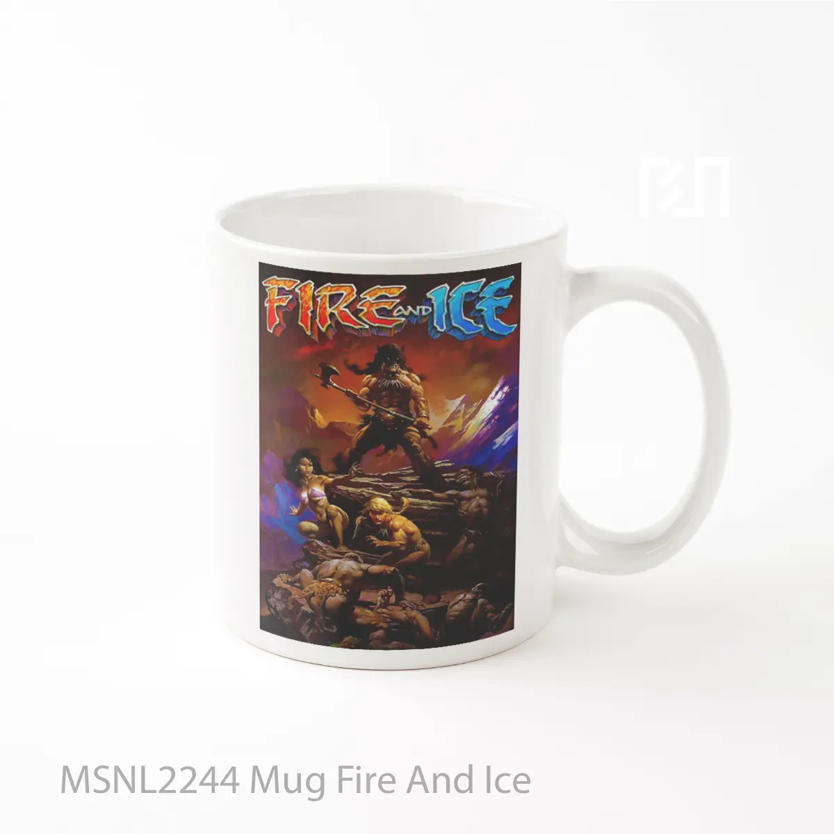 Mug Fire And Ice Gelas Keramik Tema Film MSNL2244