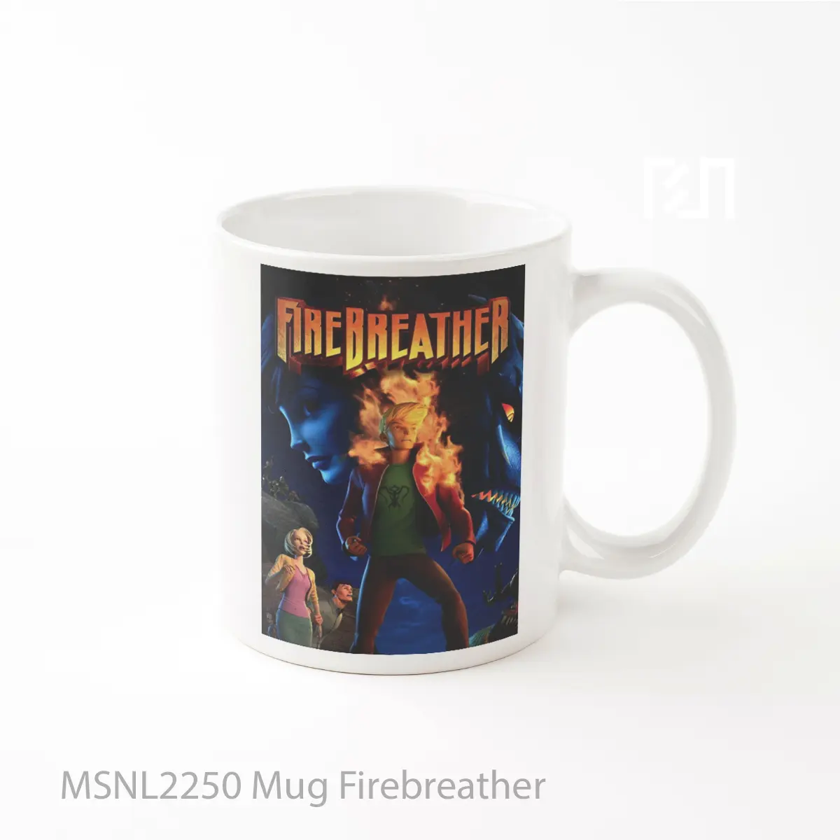 Mug Firebreather Gelas Keramik Tema Film MSNL2250