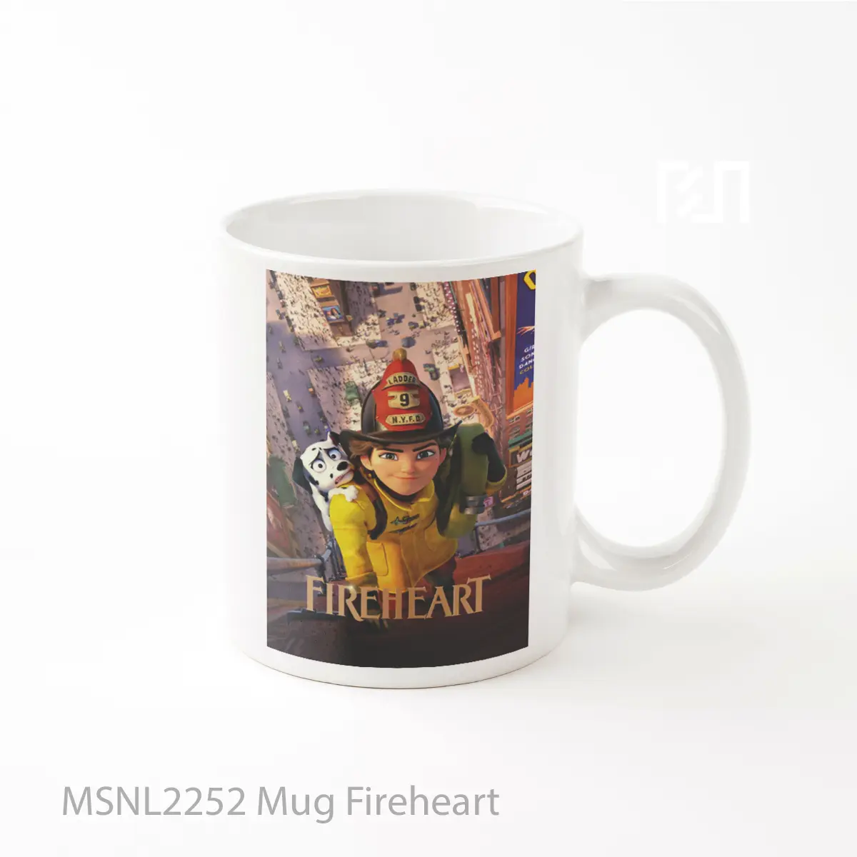 Mug Fireheart Gelas Keramik Tema Film MSNL2252