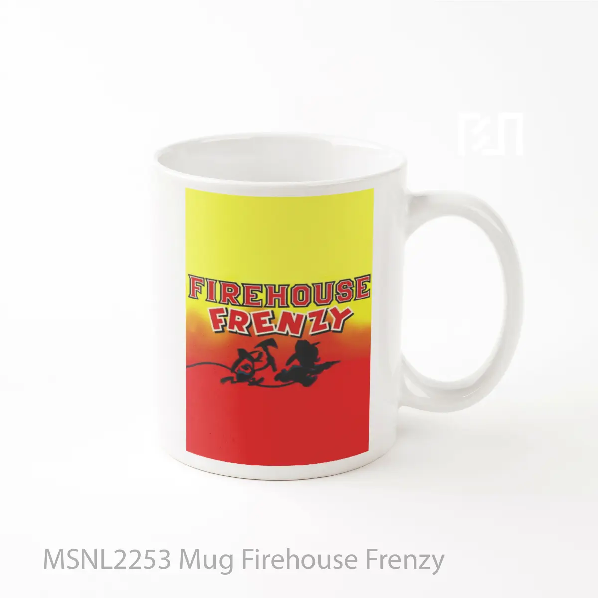 Mug Firehouse Frenzy Gelas Keramik Tema Film MSNL2253