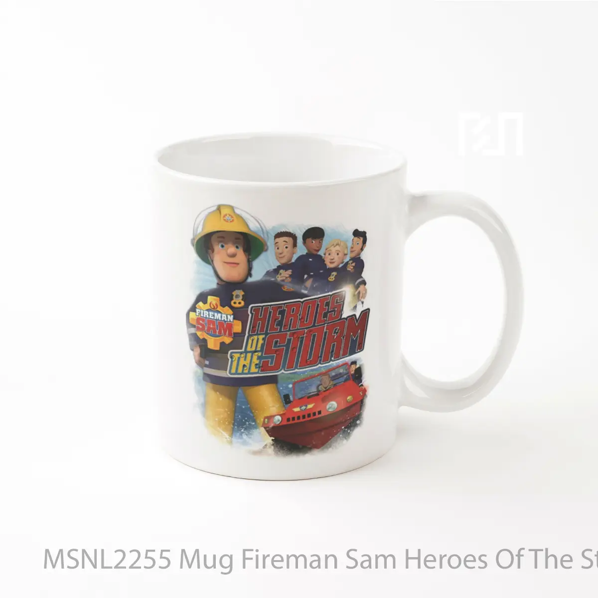 Mug Fireman Sam Heroes Of The Storm Gelas Keramik Tema Film MSNL2255