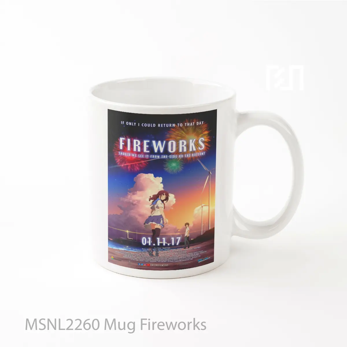 Mug Fireworks Gelas Keramik Tema Film MSNL2260