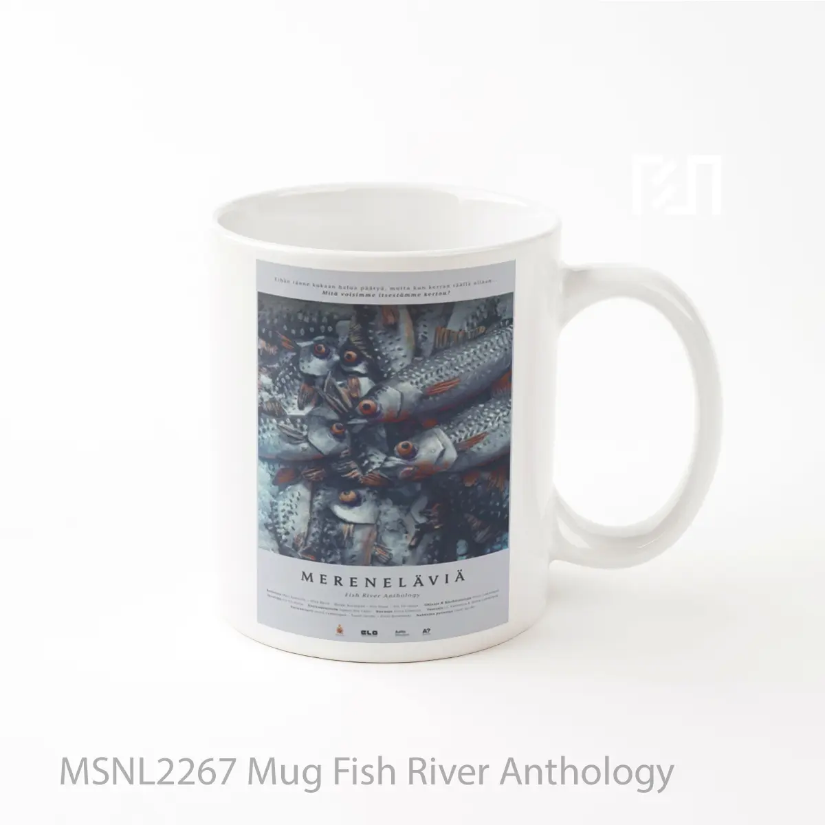 Mug Fish River Anthology Gelas Keramik Tema Film MSNL2267