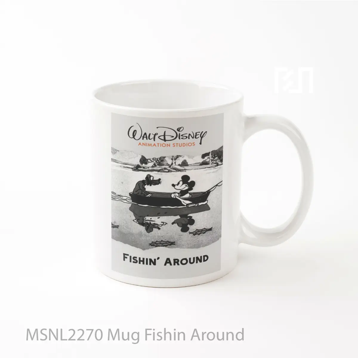 Mug Fishin Around Gelas Keramik Tema Film MSNL2270