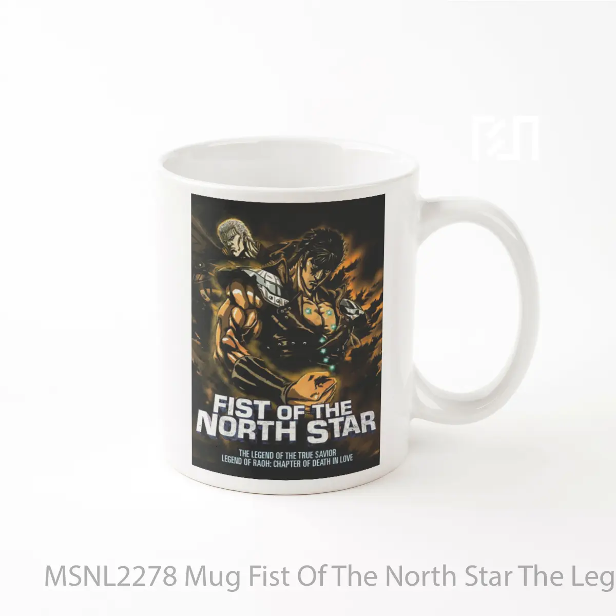 Mug Fist Of The North Star The Legend Of The True Savior Legend Of Raoh Chapter Of Death In Love Gelas Keramik Tema Film MSNL2278