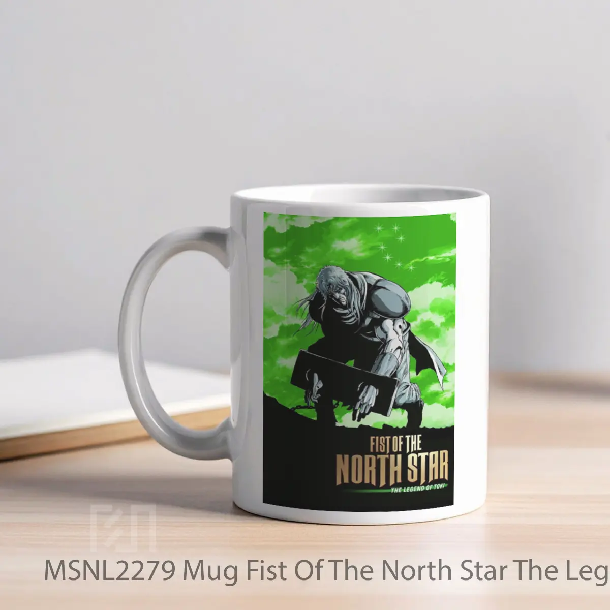 Mug Fist Of The North Star The Legend Of Toki Gelas Keramik Tema Film MSNL2279 - Tampak Kiri