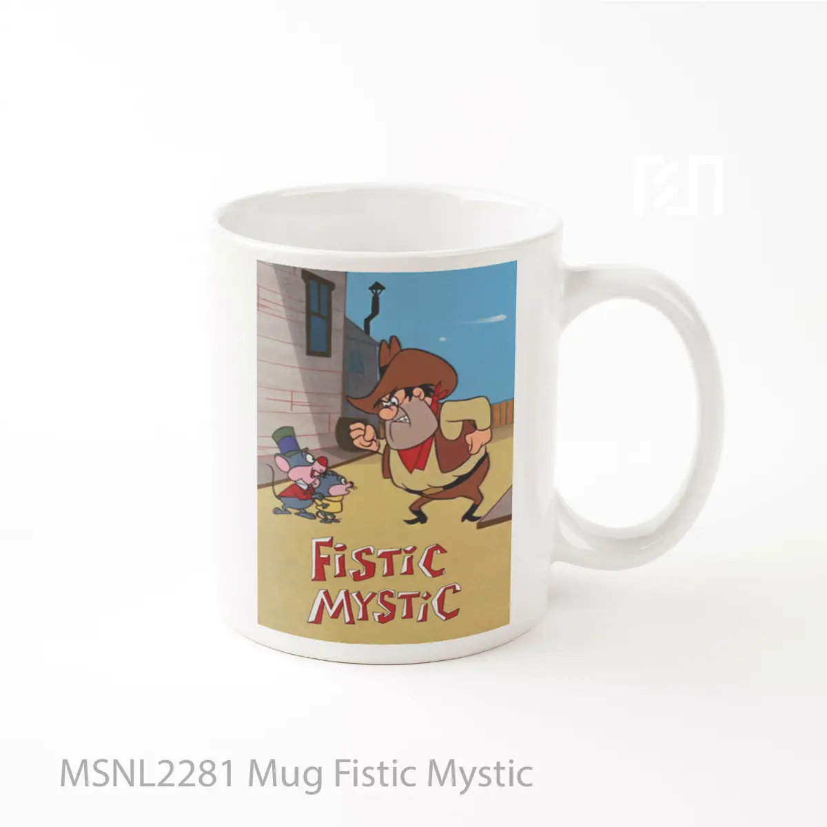 Mug Keramik Premium SNI - Mug Fistic Mystic Gelas Keramik Tema Film MSNL2281